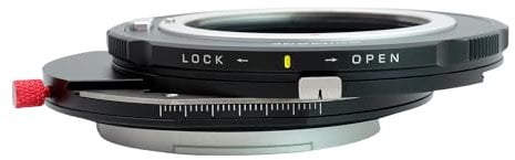 XPIMAGE Bague d'adaptation pour Monture d'objectif à décalage Compatible avec Les objectifs Canon EF et Les appareils Photo à Monture L Leica ou Panosonic