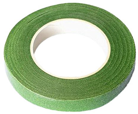 Milopon Ruban adhésif pour fleuriste - En papier - 27,5 m x 1,2 cm - Vert
