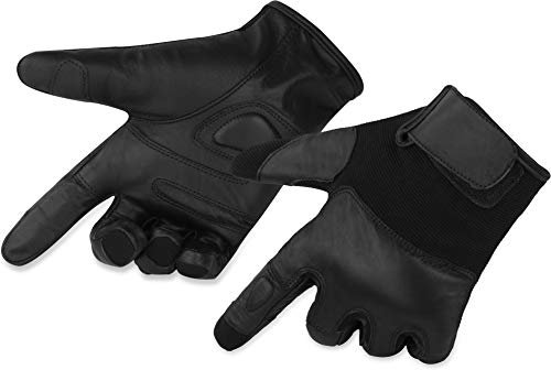 normani Taktische Quarzsand Vollfinger Handschuhe aus Leder 100% Rindsleder Größe 5XL