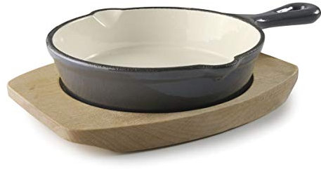 LACOR Magma Grey D.13,5 cm pfanne, Metall, grau Farbverlauf, Einheitsgröße