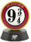 Paladone - Piattaforma 9 3/4 Icon BDP, ispirato alla serie Harry Potter, ideale per la camera dei bambini, l'ufficio e la casa, colore: rosso