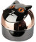 Windaschenbecher Cat Kippaschenbecher Aschenbecher Katze für Innen und Außen Metall Windascher Klappaschenbecher Kippascher (Bert)