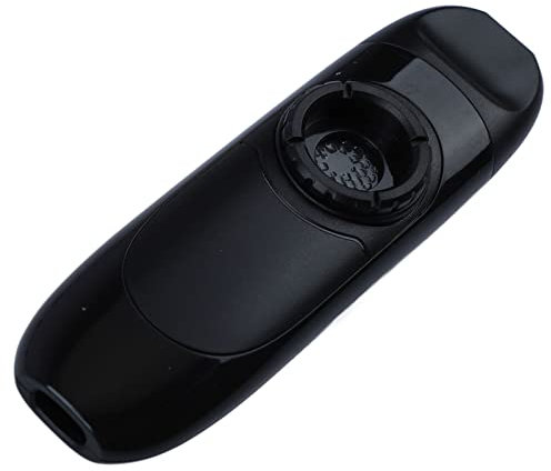 Professionelle Metall Kazoo Aluminiumlegierung Elektrische Kazoo Mini Kazoos Musikinstrumente für Kinder Erwachsene (Schwarz)