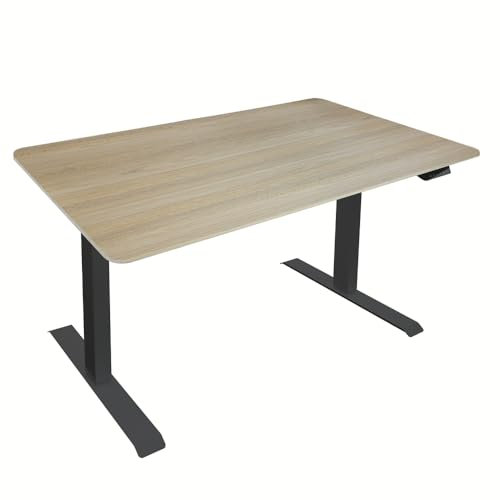 Home Deluxe - Schreibtischplatte Agora - Größe: 160 x 80 cm, Farbe: Eiche, universell einsetzbar, durchgehende Platte I Tischplatte Schreibtisch