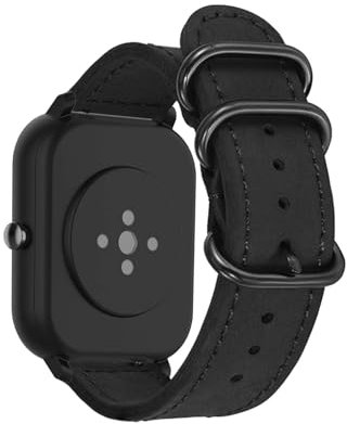 LXURY Armbänder für XPLORA X6 Play Armband, Vintage Leder mit Verstellbarer Edelstahl Metall Schnalle für Herren Damen Ersatzarmband Kompatibel mit XPLORA X6 Play Uhrenarmband (5)