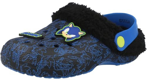 Sonic the Hedgehog Lennox Badge Clog Blau Synthetik 29 EU