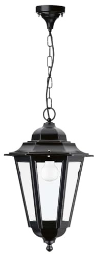 Cristher ELITE-6 Hängeleuchte 41 e-27 Diffusor matt schwarz