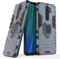 Coque pour Xiaomi Redmi Note 8 Pro Housse Antichoc avec Anneau Rotatif Aimant Etui Magnétique Rigide Dure Armure Bague Support Armure Renforcée (Xiaomi Redmi Note 8 Pro, Marine)