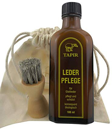 Tapir Lederpflege für feine Glattleder 100 ml: Größe: 2X Lederpflege