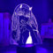 Luce notturna 3D a LED, Darling in Franxx, Anime, Lampada a Tre Pattern e 16 Colori diversi, lampada decorativa, regalo perfetto per Bambini e decorazione per camera