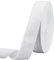 NBEADS 49 Yards (45m)/Roll Baumwolle gurtband, 4cm Breite Cotton Tape Bänder Fischgräten-Baumwoll-Webbings Flache Fischgrätenschnüre Für Wohnkultur, Geschenke Einpacken, DIY Basteln Nähen, Weiß