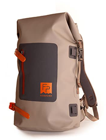 fishpond Wind River Roll-Top-Rucksack, wasserdichter Angelrucksack, Angelrucksack, Angelrucksack, Rolltop-Rucksack, Eco Shale, Roll-Top