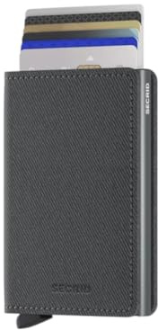 Secrid Slimwallet Grey Einheitsgröße Unisex Erwachsene, grau