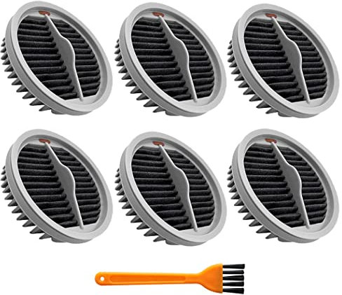 Filtri HEPA lavabili Chuancheng per aspirapolvere wireless Roidmi X20/X30/X30 Pro/F8 Pro (6 pezzi)