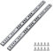 LONTAN Schubladenschienen 17mm 246mm Auszugsschienen Schublade 2er Set (1 Paar) Schubladen Schienensystem Schienen für Schubladen Gleitschiene Schubladenauszug Schubladenschienen