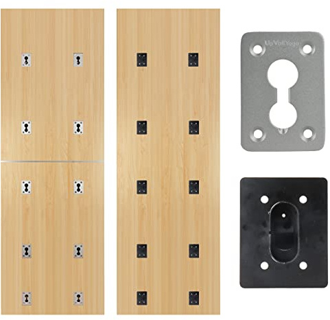 UpWallYoga Spring Socket Wall Plate - Ultimate DIY Yoga Rehab Accessory for Home Panels