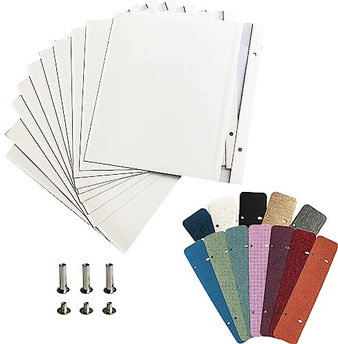 Fotoalbum Selbstklebend 33x32 Groß Fotoalbum Zum Einkleben Scrapbook Selbstgestalten Photo Album Fotobuch Baby Hochzeit Gästebuch Erinnerungsbuch Urlaub Briefmarkenalbum Geburtstag, Nachfüllseiten