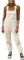 Ebifin Tuta da donna casual, salopette da lavoro, in pile, calda, con tasche., beige., M