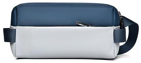 Reisetasche für ROG Ally Spielkonsole Stoßfeste Schutztasche mit Zwischenlage Doppelte Reißverschlusstasche für Rog Ally Tasche (blau)