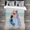 Bbflyper Bettwäsche 155x200 Personalisiert,Individueller Bettbezug mit Eigenem Foto,Bettwäsche Selber Gestalten für Freunde,Geburtstag,Jahrestag