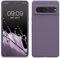 kwmobile Handyhülle für Google Pixel 7 Hülle, für Pixel 7 Case - Hülle Silikon - kabelloses Laden - Helle Iris