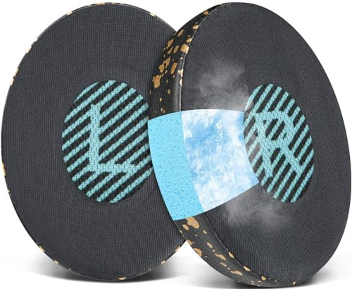 SOULWIT® Professionelles Kühlgel Ersatz Ohrpolster für Bose On-Ear 2 (OE2 & OE2i), SoundTrue und SoundLink Kopfhörer