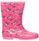 A2Z 4 Bambini Ragazze Piovere Stivale Antiscivolo Impermeabile PVC Bambino Wellies - Wellies Unicorn Rainbow 13 UK CH