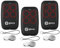 gloca 3x Telecomando Apricancello Easy Garage Auto-Apprendente 4 Canali Frequenza 433.92 Mhz NO ROLLING CODE (no codice variabile)