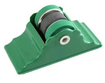 Messerschärfer Roller Messerschärfer mit Ständer Messerschärfer Haushalt Schleifstein Rund Messerschärfer Grün