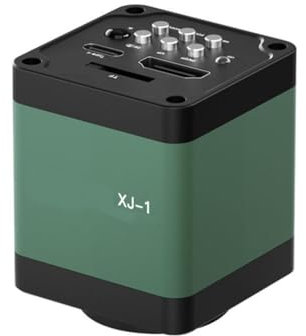 Lbvzxkad Cámara de Microscopio XJ-1 4K HD1080P Píxeles 30 FPS Cámara de Video 4K Puede Tomar Fotografías y Videos Cámara de Microscopio Trinocular