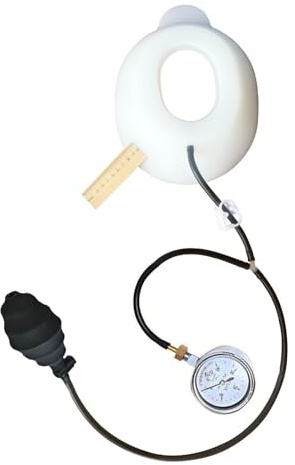 Vakuumglocke für Trichterbrust-Handpumpe,bei Brustbeindepression(10-12cm) | für alle Altersgruppen, Einfach zu bedienen, Wird mit einem Tutorial geliefert