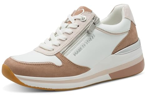 MARCO TOZZI Damen Sneaker weiches Feel Me Wechselfußbett weiches Innenfutter Stylisch