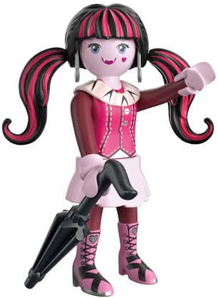 Playmobil, Monster High, Draculaura, Halloween playset for exciting monster adventures, With loving details and accessories adventures, 71995
