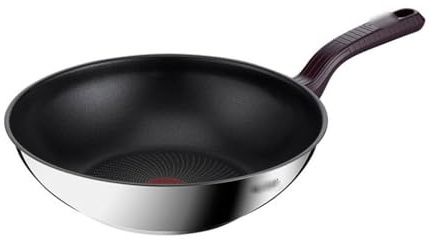 OLSKFUH Stainless Steel Non-Stick Pan Titaniums Red Dot Pot Frying Pan Induction Cooker Gas Universal,