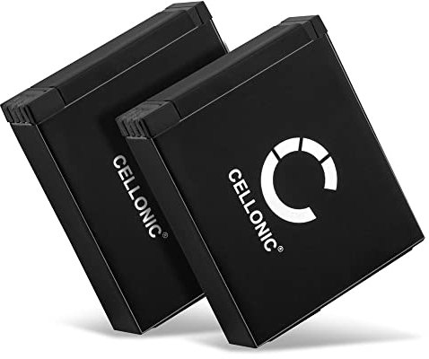 CELLONIC, Akku für Kamera, kompatibel mit Insta360 One X, PL903135VT, PL903135VT-S01 (3.8V, 1100mAh) 2 Stück