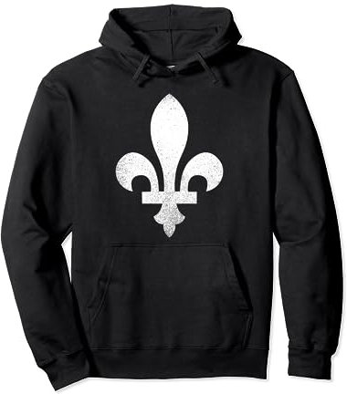 Fleur De Lys Symbole Français Emblème Royaliste Rois France Sweat à Capuche
