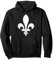 Fleur De Lys Symbole Français Emblème Royaliste Rois France Sweat à Capuche