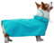 Hykiee Regenmantel Hund Wasserdicht，Hundemantel Regen Verstellbare Atmungsaktive Regenjacke Hund Hunderegenmantel mit Kapuze Kragenloch und Bauchschutz für Kleine Mittelgroße Große Hunde (M, Blau)