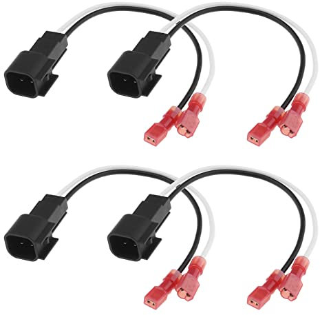 4 x Auto-Lautsprecher-Anschluss-Kabelbaum-Adapter 72-5600 SP-5600 shfd03b kompatibel mit Explorer Escape Mountaineer Monterey Sable 19 cm