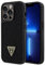 Guess GUHCP14LHDGTPK Hülle für iPhone 14 Pro 6.1 Schwarz hardcase Rhinestone Triangle