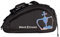 Black Crown - Paletero Ultimate Pro 2.0 Negro-Tornasolado - 100% Poliéster - Compartimentos Centrales - Compartimento Térmico - Capacidad: 2 Palas - Bolsillo Inferior para Zapatillas
