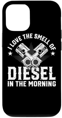 I Love The Smell Of Diesel In The Morning Truck Driver Hülle für iPhone 14