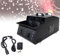 Máquina de niebla de burbujas de 1500 W, máquina de burbujas de humo LCD con luces LED que cambian de color, ventilador potente de alto rendimiento, máquina para hacer burbujas para bodas, fiestas