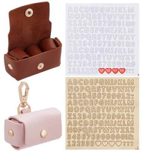 FREEBLOSS 2 Stück Ringträger Für Hunde Ringtasche Für Hundehalsband Ringträgerkissen Für Hundehalsband PU Leder Ringträgertasche Für Hunde Hochzeitszeremonie Hunderingtaschen In 2 Farben