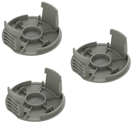 EVENLINKICS Spulenabdeckung für Bosch F016F05320 Abdeckung，Kompatibel mit Bosch rasentrimmer ersatzteile；Kompatibel mit Bosch EasyGrassCut 18,23,26,18-26,18-230,18-260 Rasentrimmer（3 Trimmerabdeckung）