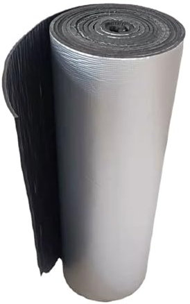 NINHFTDROU Wärmedämmung Folie Wärmereflektierende Heizkörperfolie, Aluminiumfolie, reflektierende Platten for Heizkörper, Selbstklebende Heizkörper-Isolierfolie, Reflektorplatten mit Schaumstoffkern,
