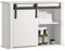 Armoire murale de salle de bain avec porte coulissante - Armoire à pharmacie pour rangement - Armoire murale (l 68 x P 20 x H 48 cm)
