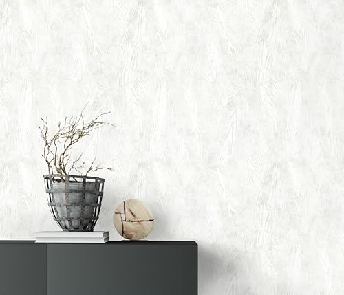 Strukturtapete 10439-31 Vliestapete Holz 0.53 x 10.05 m Erismann Opus Creme