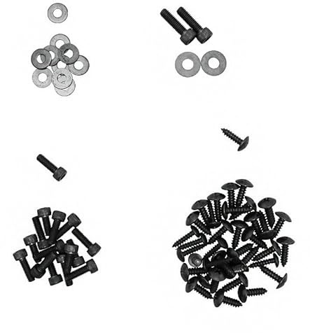 cyclingcolors vis de carrosserie carénage capotage moto scooter mobylette acier noir compatible avec mbk nitro yamaha aerox