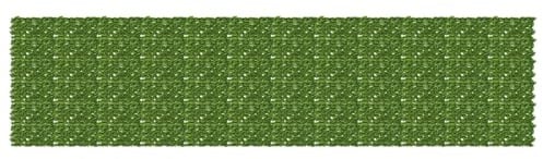 vidaXL Balkonsichtschutz mit Blättern Grün und Gelb 600 x 150 cm, Künstliches Efeu für Sichtschutz, moderne Balkon-Deko, pflegeleicht, wetterfest, Gartenteilung, Outdoorschutz